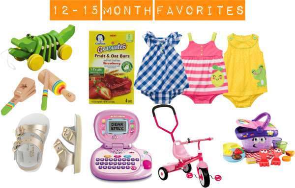 12-15 month favorites