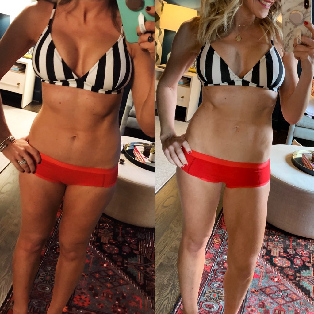 Faster Way to Fat Loss featured by top US life and style blog Hello! Happiness; Image of a woman in her swimsuit.