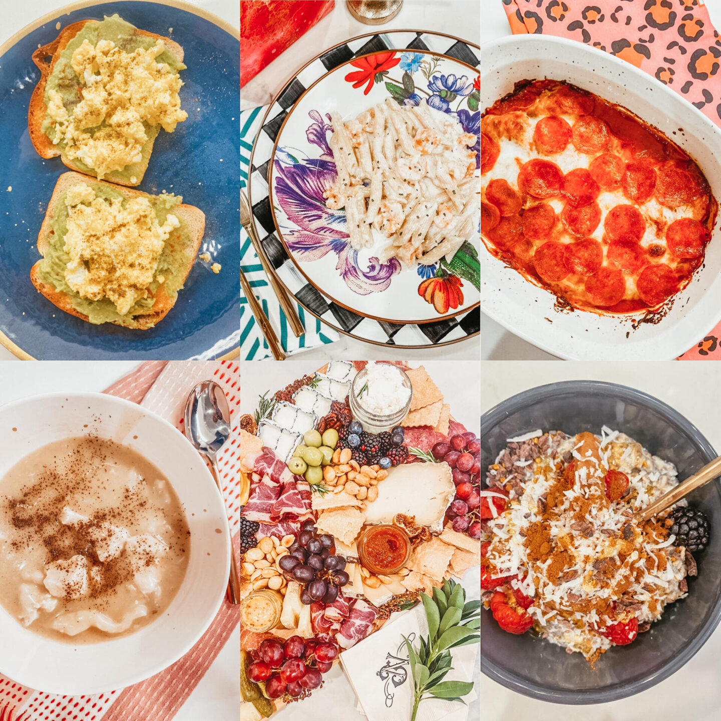 Faster Way to Fat Loss by popular Nashville lifestyle blog, Hello Happiness: collage image of Faster Way to Fat Loss meals. 