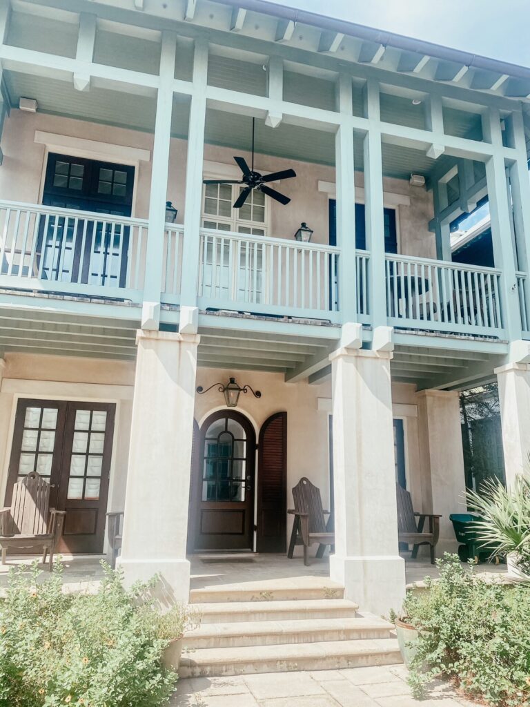 Rosemary Beach by popular Nashville travel blog, Hello Happiness: image of Rosemary Beach rental house. 