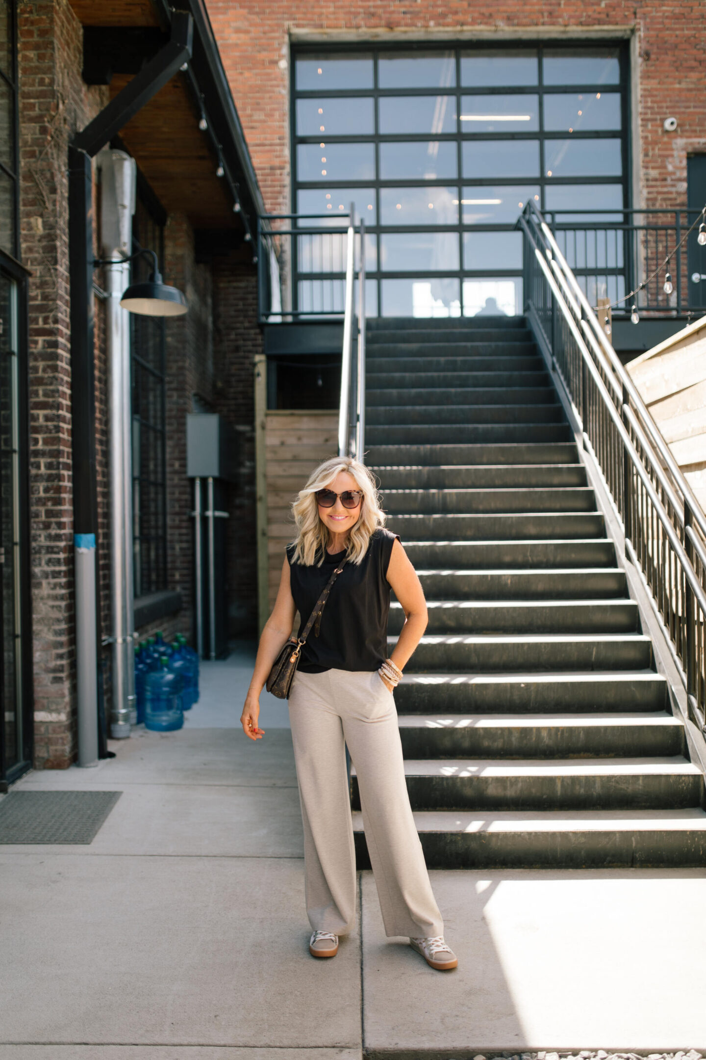 New Loft Neutrals for Fall featured by top Nashville mom fashion blogger, Hello Happiness.