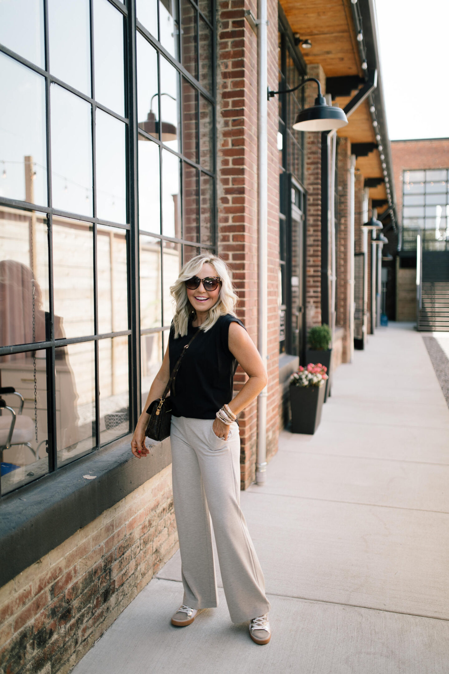 New Loft Neutrals for Fall featured by top Nashville mom fashion blogger, Hello Happiness.