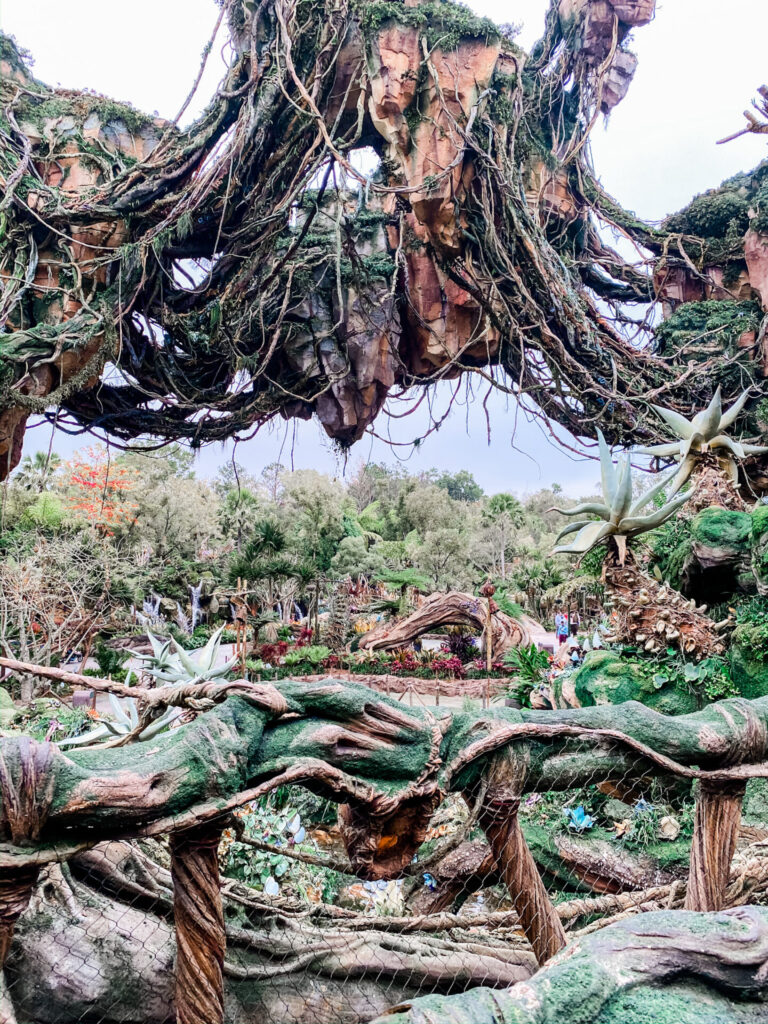 Disney Creators Celebration by poplar Nashville travel blog, Hello Happiness: image of the Disney World Avatar ride. 