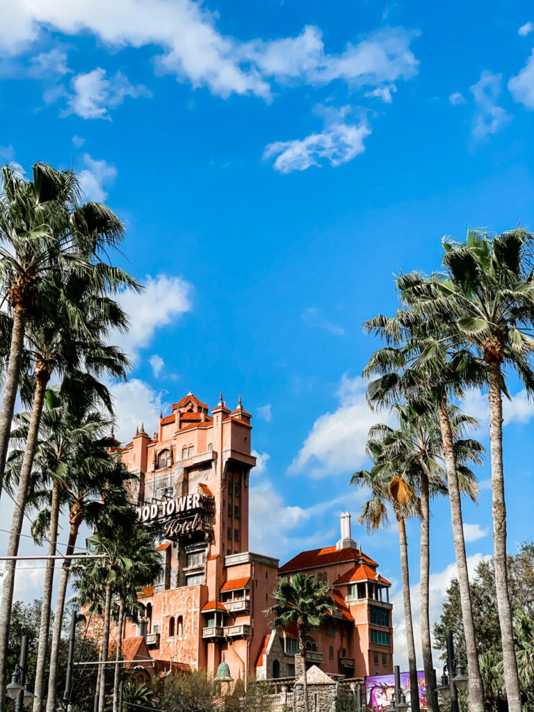 Disney Creators Celebration by poplar Nashville travel blog, Hello Happiness: image of the Hollywood Tower of Terror ride. 