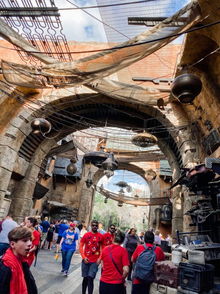 Disney Creators Celebration by poplar Nashville travel blog, Hello Happiness: image of Star Wars Galaxy's Edge. 