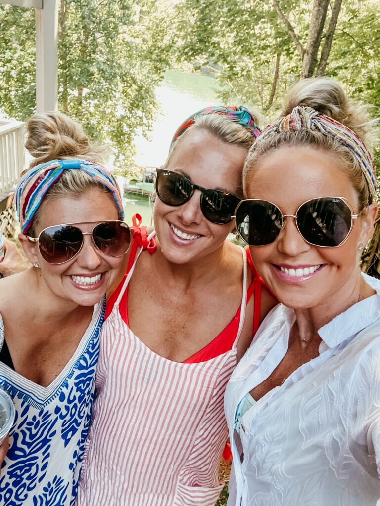 Year in Review by popular Nashville lifestyle blog, Hello Happiness: image of three women standing together outside. 