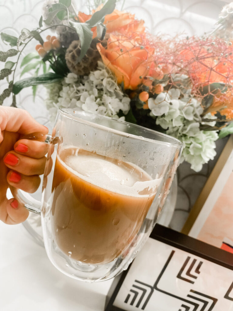 Amazon Favorites by popular Nashville fashion blog, Hello Happiness: image of Amazon large clear coffee mug. 