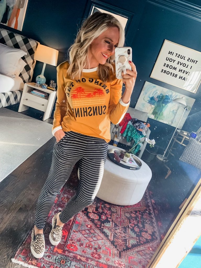 Amazon Favorites featured by top US life and style blog, Hello! Happiness: Bring on the Sunshine tee