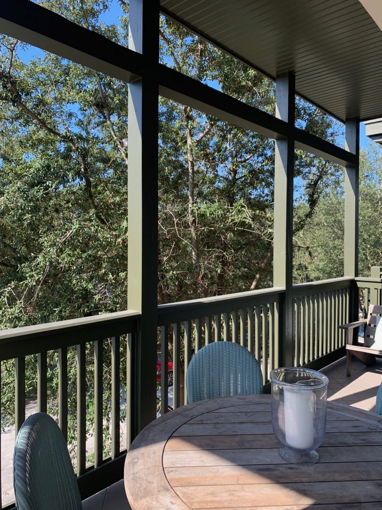 Finding Our Dream Home Away From Home... Rosemary Beach Realty by popular Nashville travel blog, Hello Happiness: image of a patio.