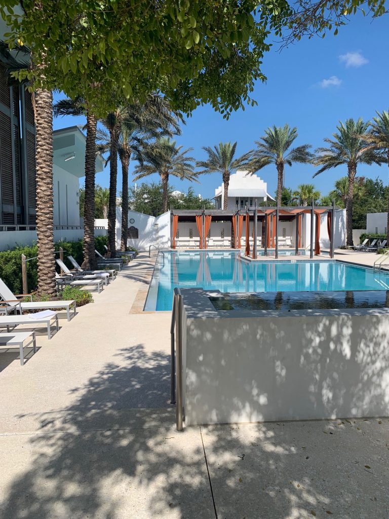 Finding Our Dream Home Away From Home... Rosemary Beach Realty by popular Nashville travel blog, Hello Happiness: image of a swimming pool. 