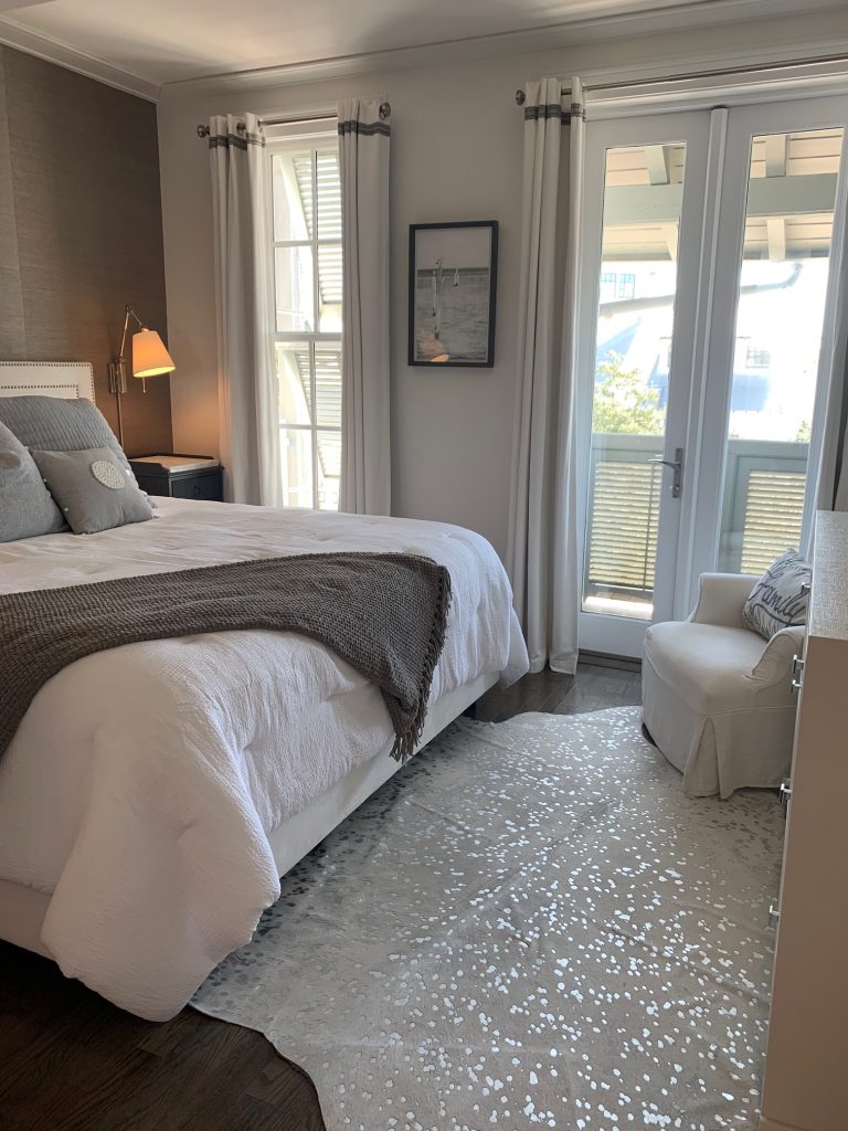 Finding Our Dream Home Away From Home... Rosemary Beach Realty by popular Nashville travel blog, Hello Happiness: image of a bedroom.