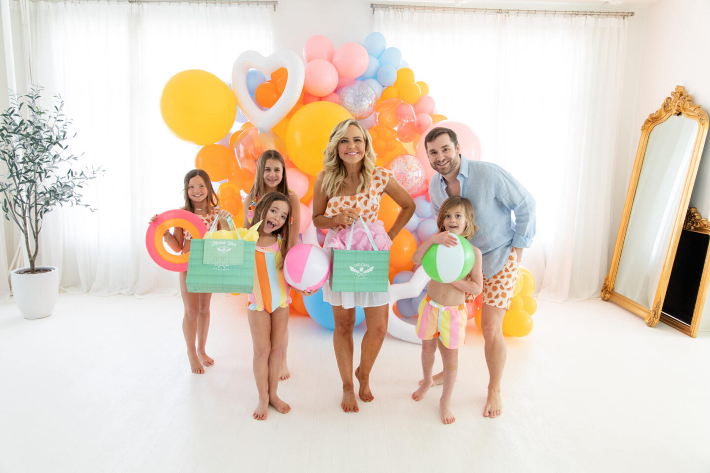 The Oaks Apparel x Hello Happiness  swimsuits collection