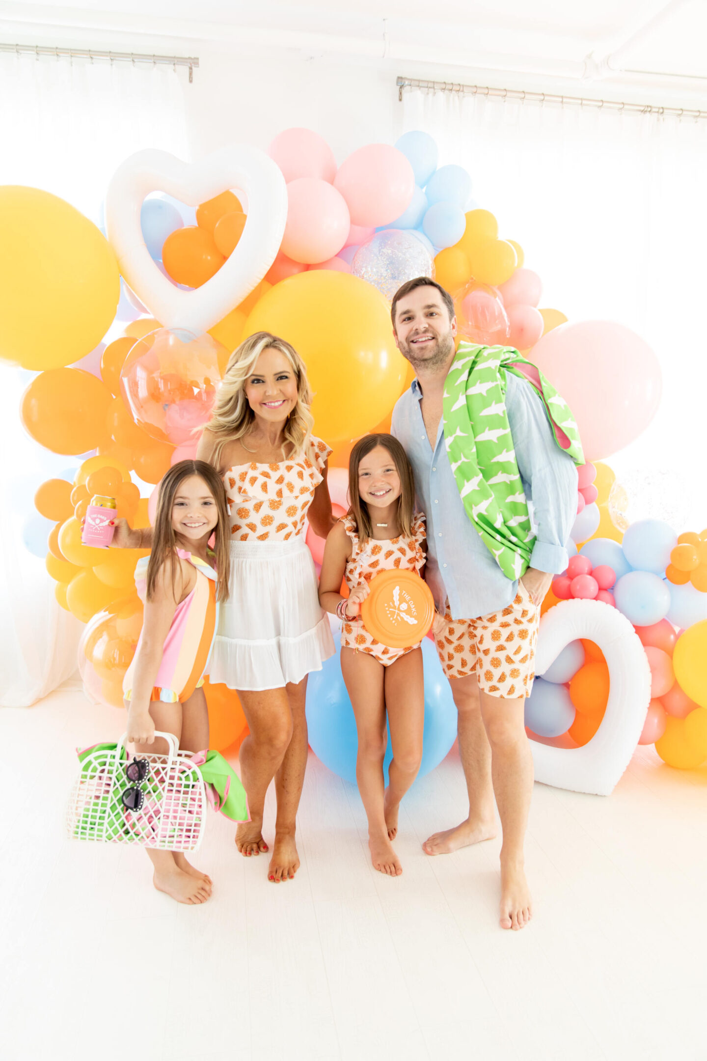 The Oaks Apparel x Hello Happiness  swimsuits collection