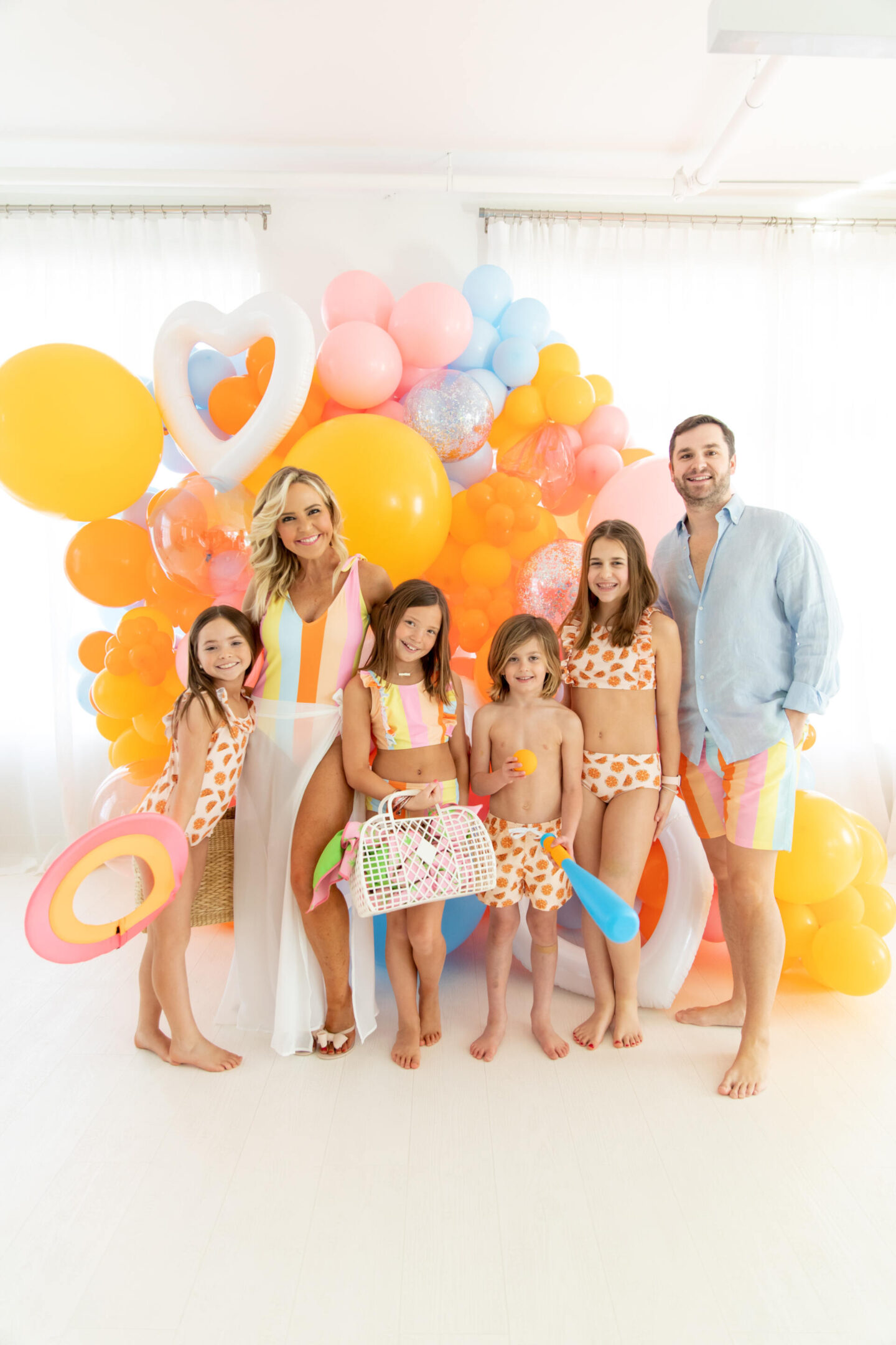 The Oaks Apparel x Hello Happiness  swimsuits collection