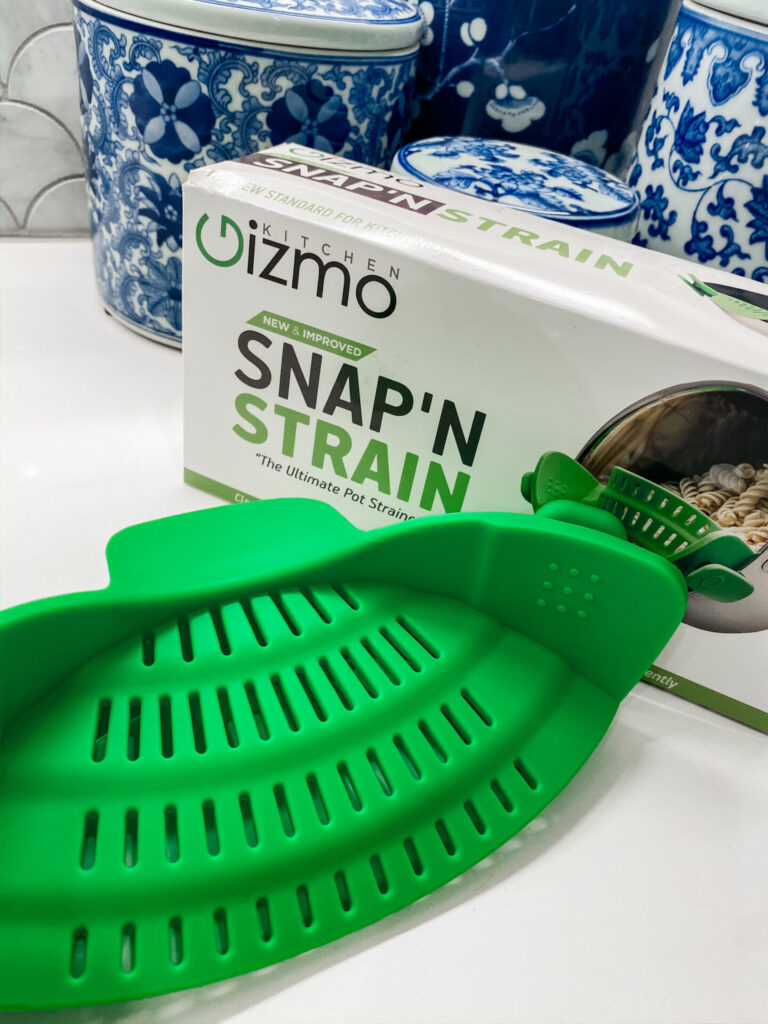 Favorite Things on Amazon by popular Nashville life and style blog, Hello Happiness: image of a Gizmo clip on strainer. 