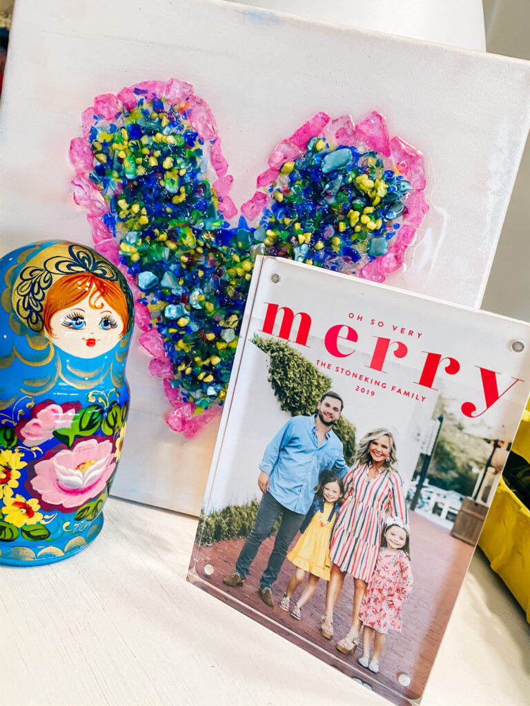 Favorite Things on Amazon by popular Nashville life and style blog, Hello Happiness: image of an Amazon acrylic photo frame. 