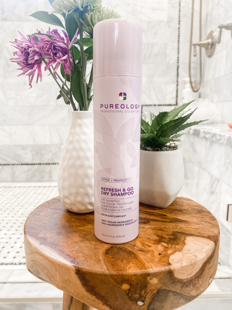 2020 Favorites by popular Nashville life and style blog, Hello Happiness: image of Pureology dry shampoo. 