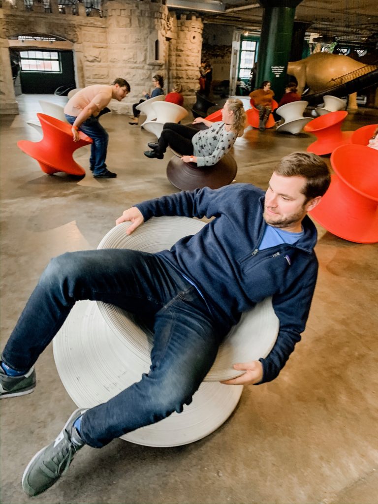 Meet Me for a Weekend in St. Louis | The Perfect Family Getaway by popular travel blog, Hello Happiness: image of the City Museum. 