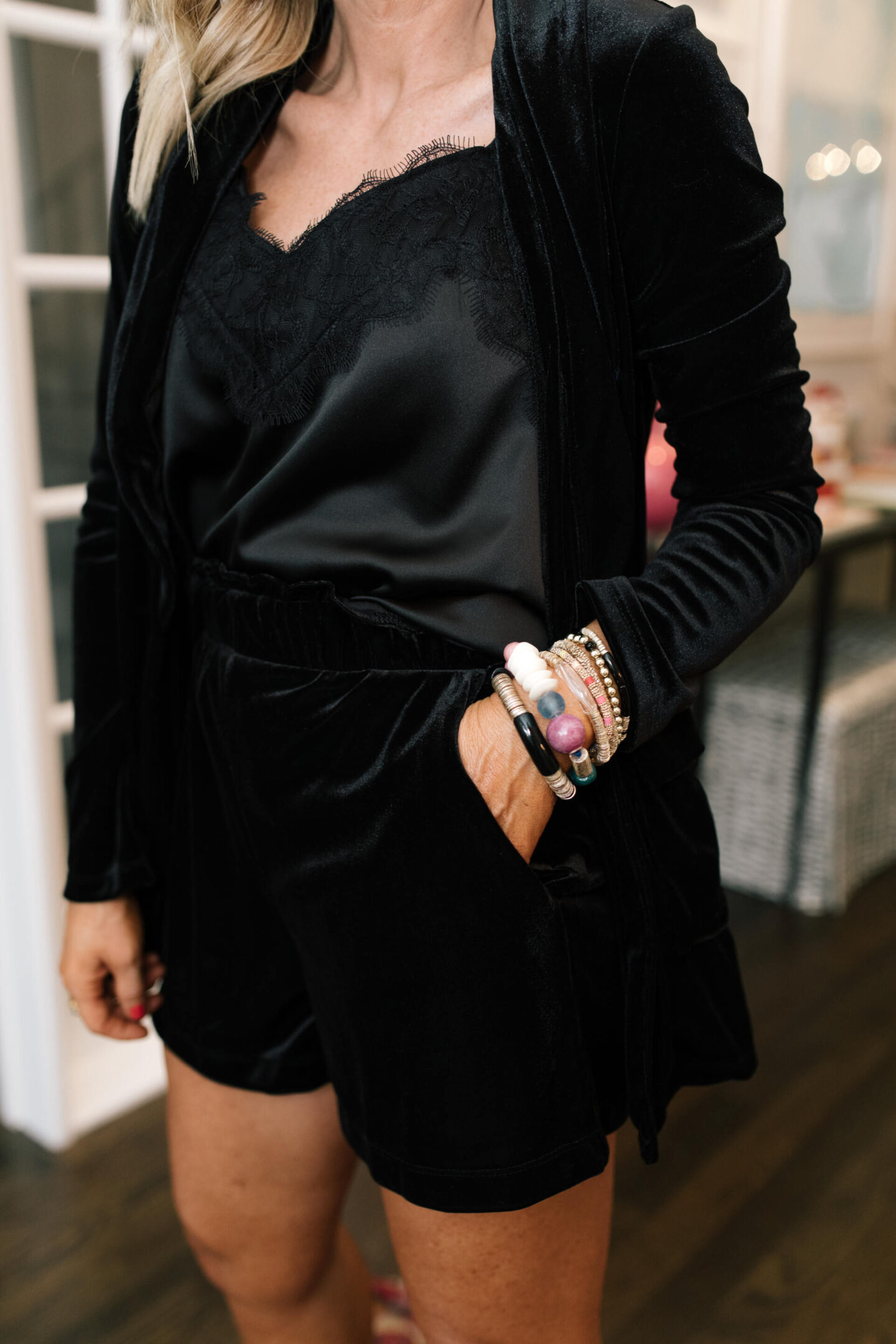 Gibson Look Glam Collection for the Holidays featured by top Nashville mom fashion blogger, Hello Happiness.