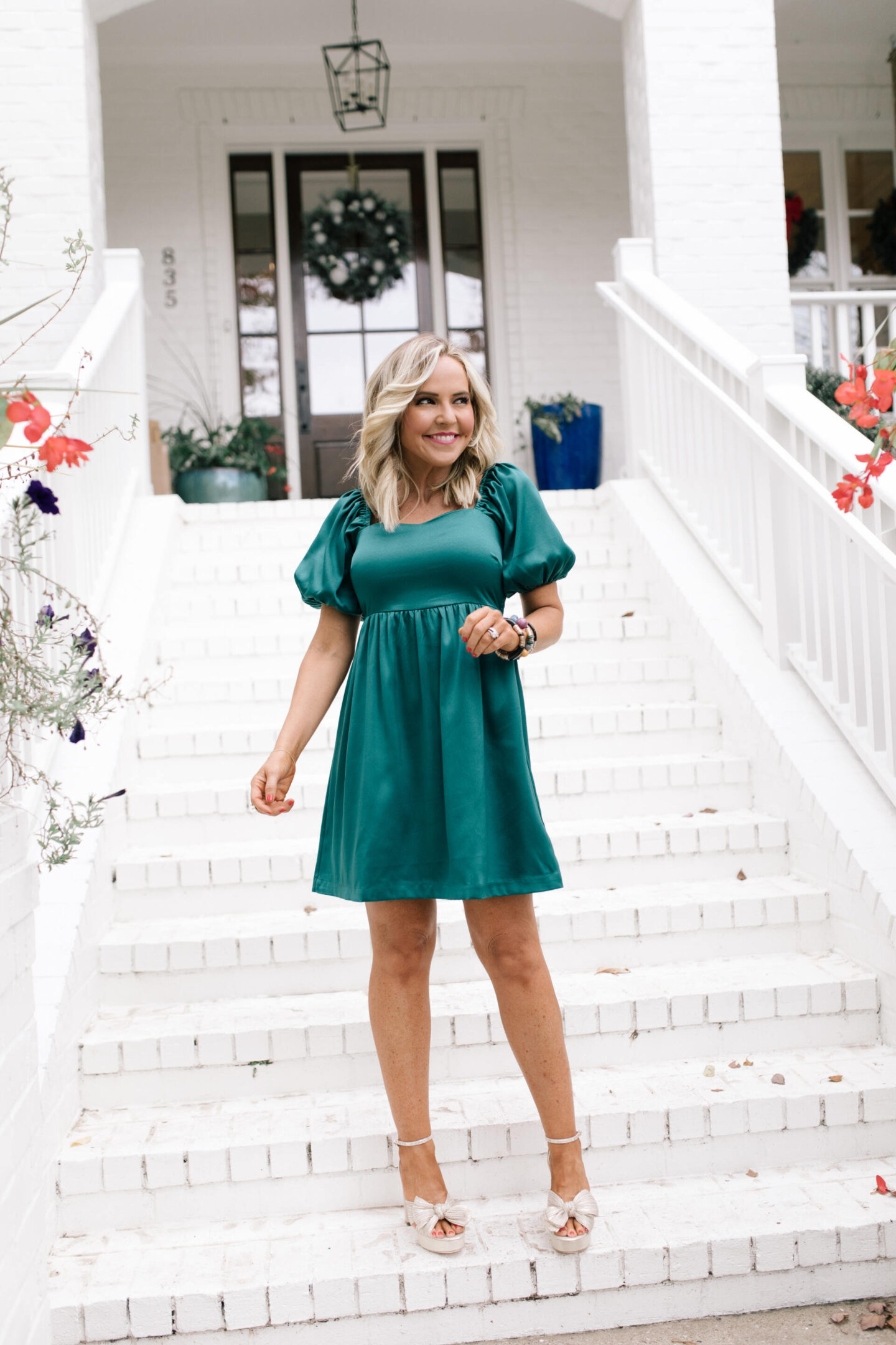 Gibson Look Glam Collection for the Holidays featured by top Nashville mom fashion blogger, Hello Happiness.
