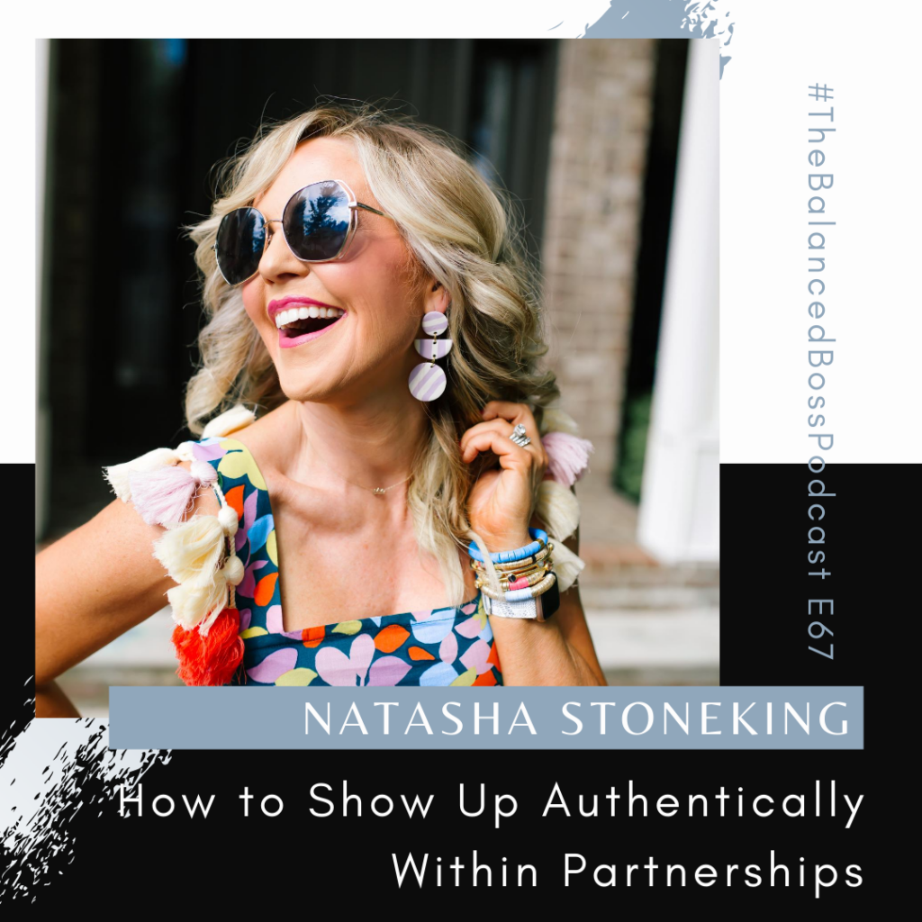 The Balanced Boss by popular Nashville lifestyle blog, Hello Happiness: image of Natasha wearing a floral print dress and sunglasses. 