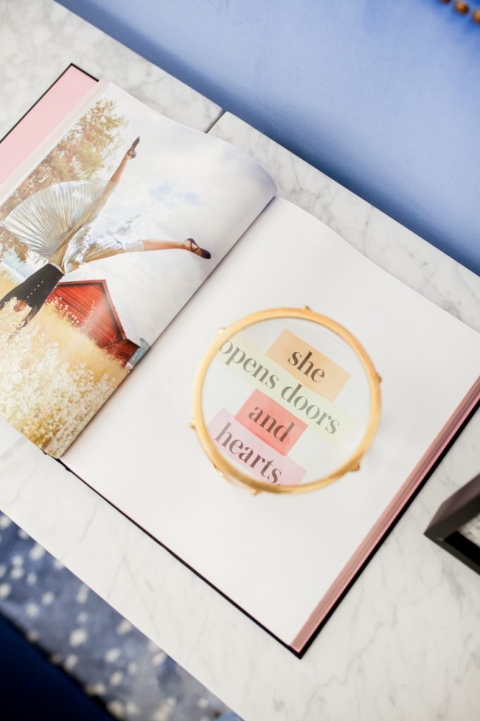 Contemporary living room designed by Kendall Simmons, featured by top US lifestyle blog, Hello! Happiness