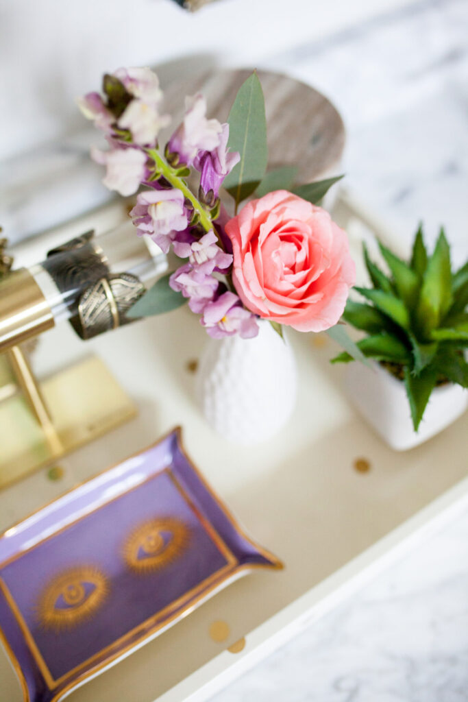 Cyber Monday Sale by popular Nashville life and style blog, Hello Happiness: image of a eyes valet tray.  