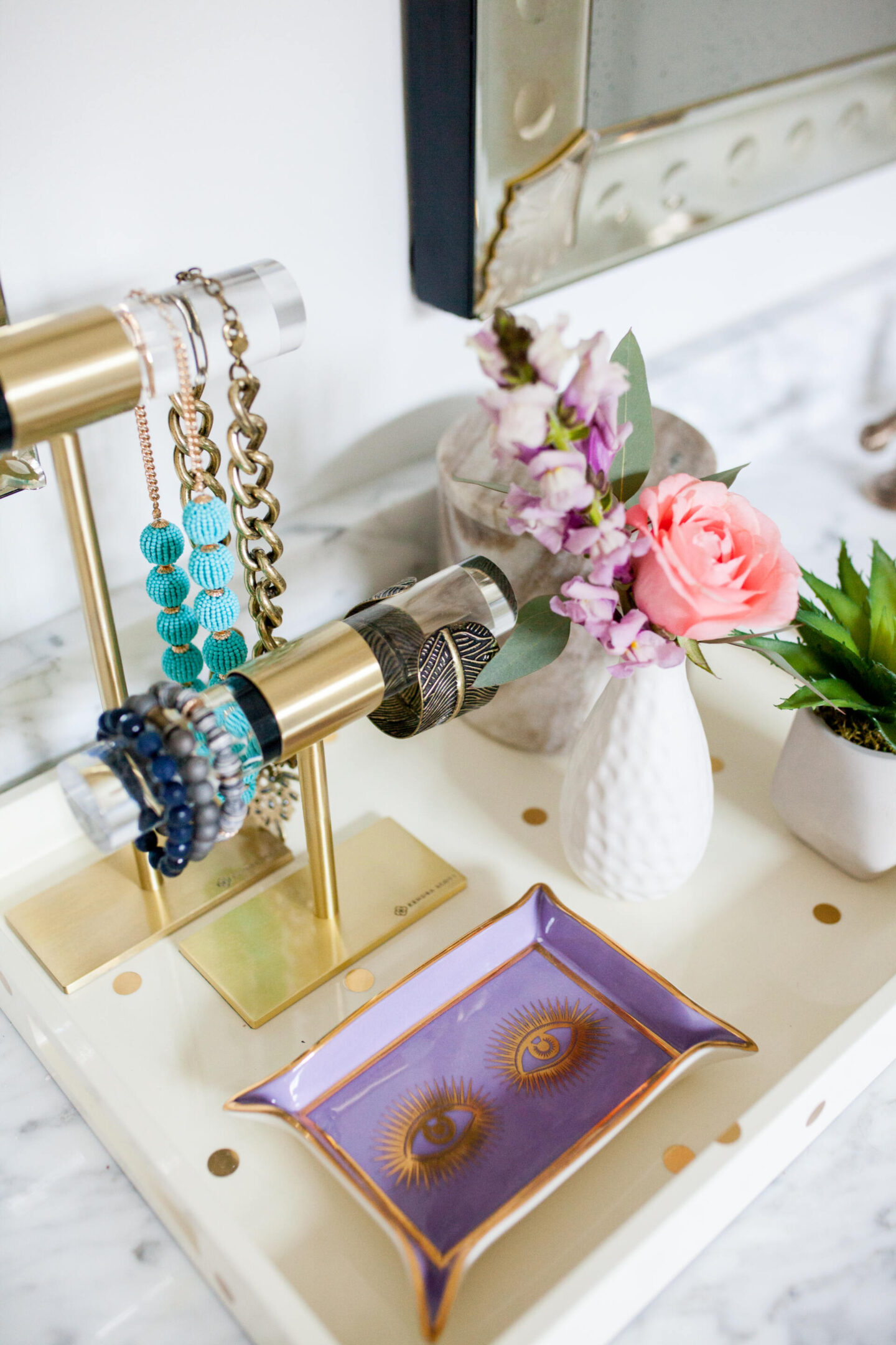 Purple Clothing by popular Nashville fashion blog, Hello Happiness: image of a purple trinket dish. 