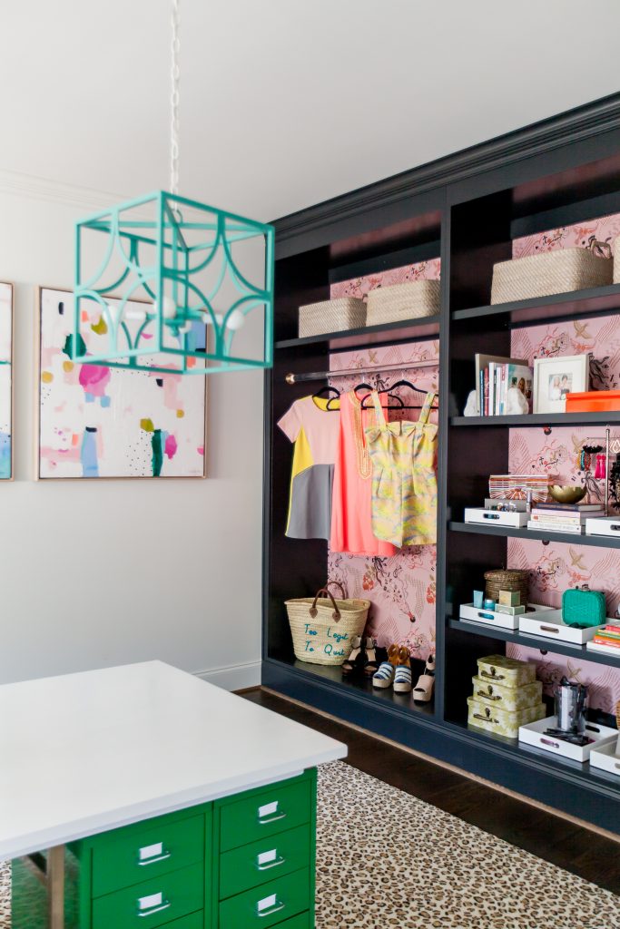 Colorful Home Office featured by top US lifestyle blog Hello! Happiness