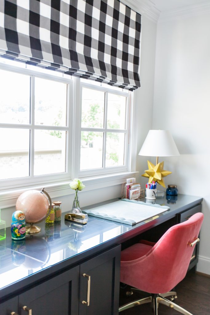 Colorful Home Office featured by top US lifestyle blog Hello! Happiness