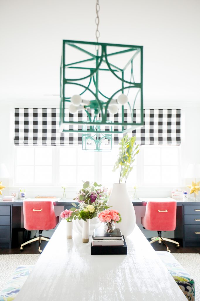 Colorful Home Office featured by top US lifestyle blog Hello! Happiness