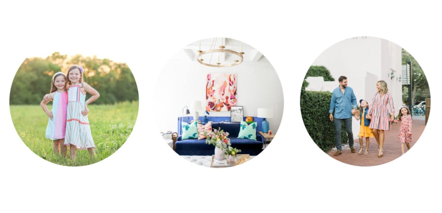 Coffee Chat by popular Nashville lifestyle blog, Hello Happiness: image of Natasha Stoneking and her family. 