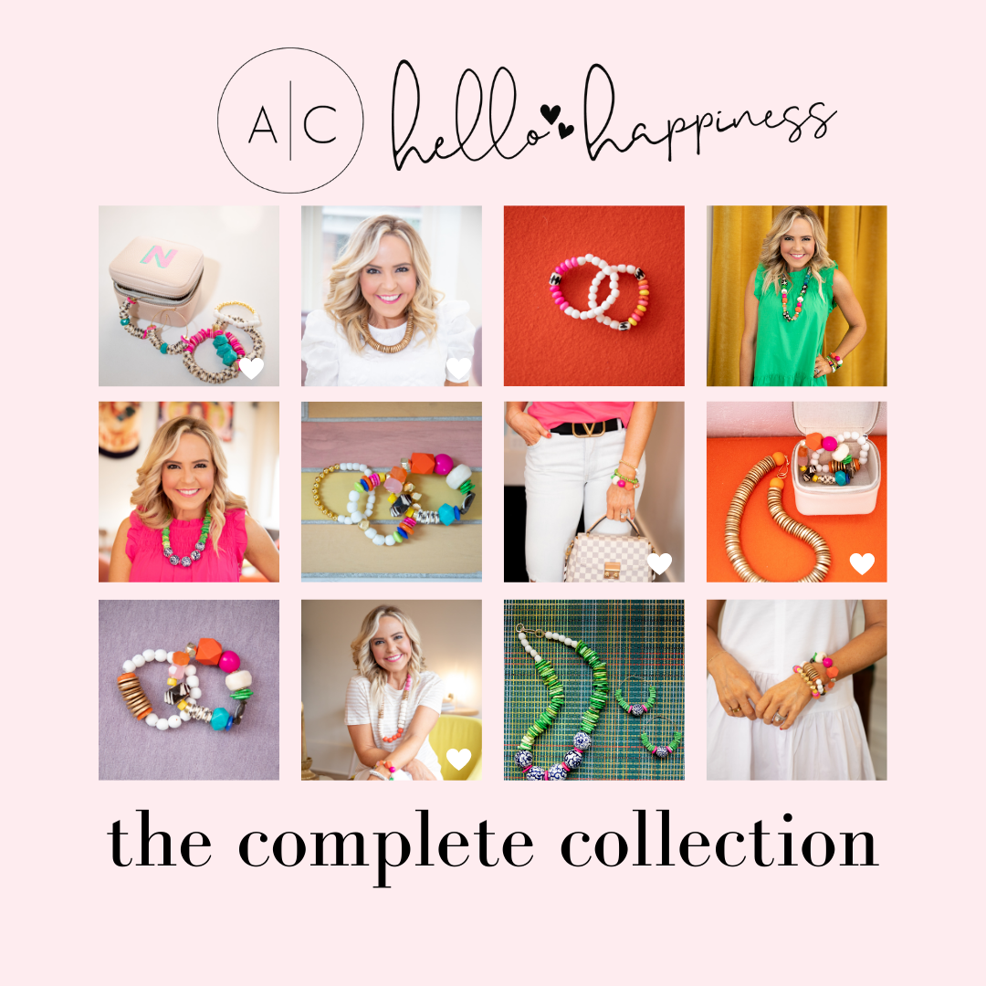 hello happiness x accessory concierge spring 2022 collection