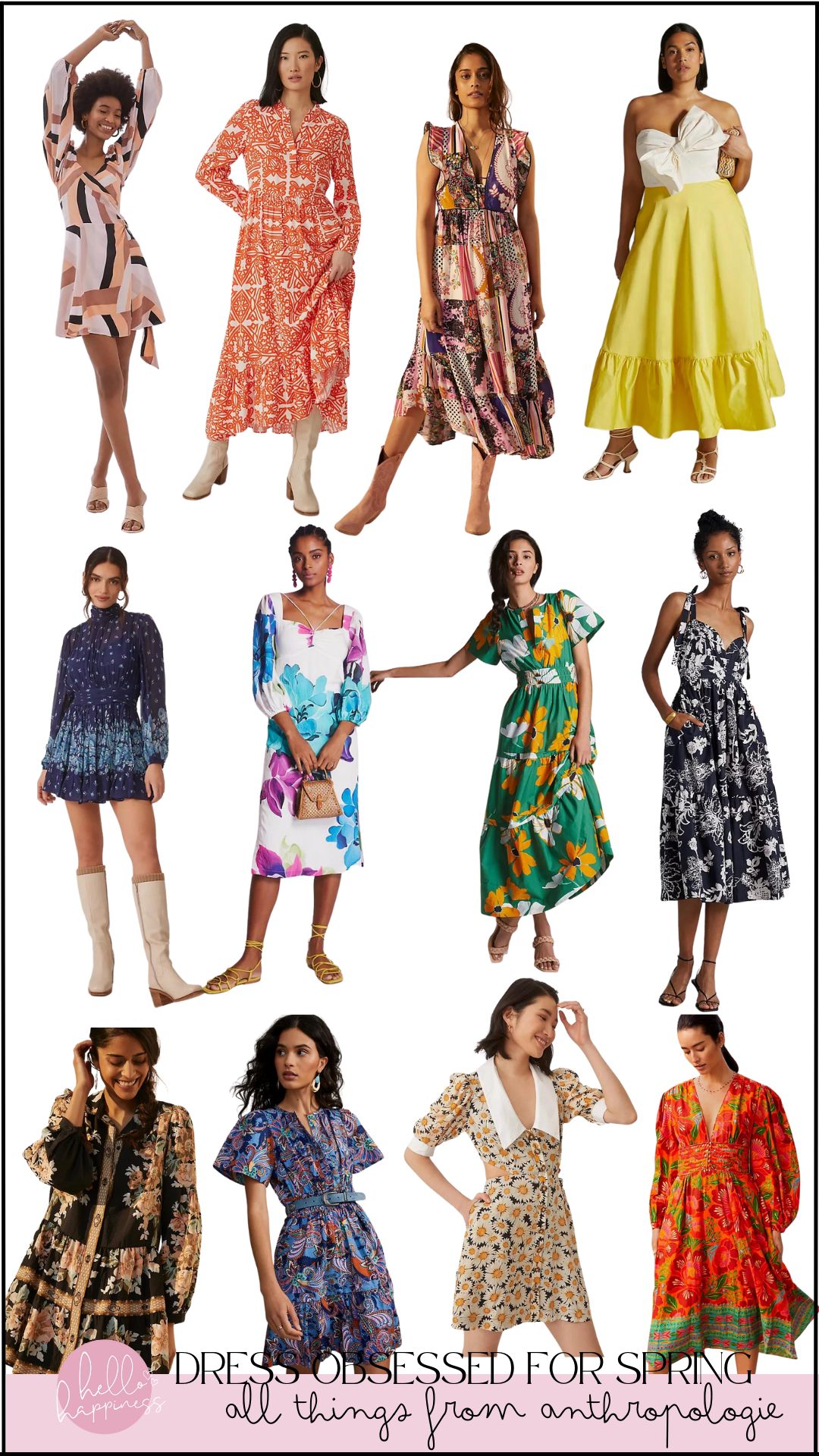 Anthropologie Favorites Spring 2022 featured by top US mom fashion blog, Hello Happiness.