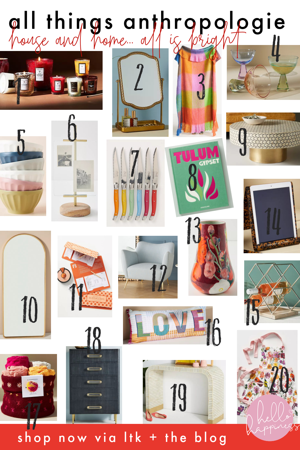 Best Anthropologie Sale Deals featured by top Nashville mom fashion blogger, Hello Happiness.