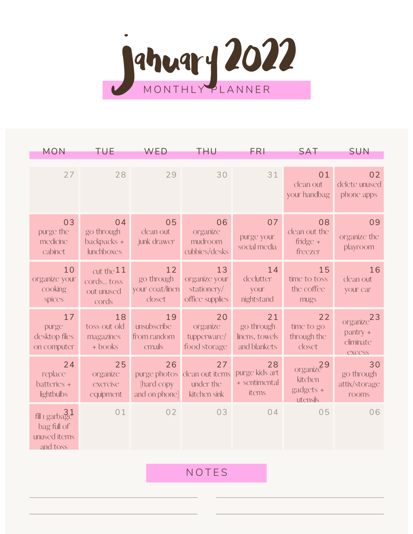 practical organization tips featured by top nashville lifestyle blogger, Hello Happiness.