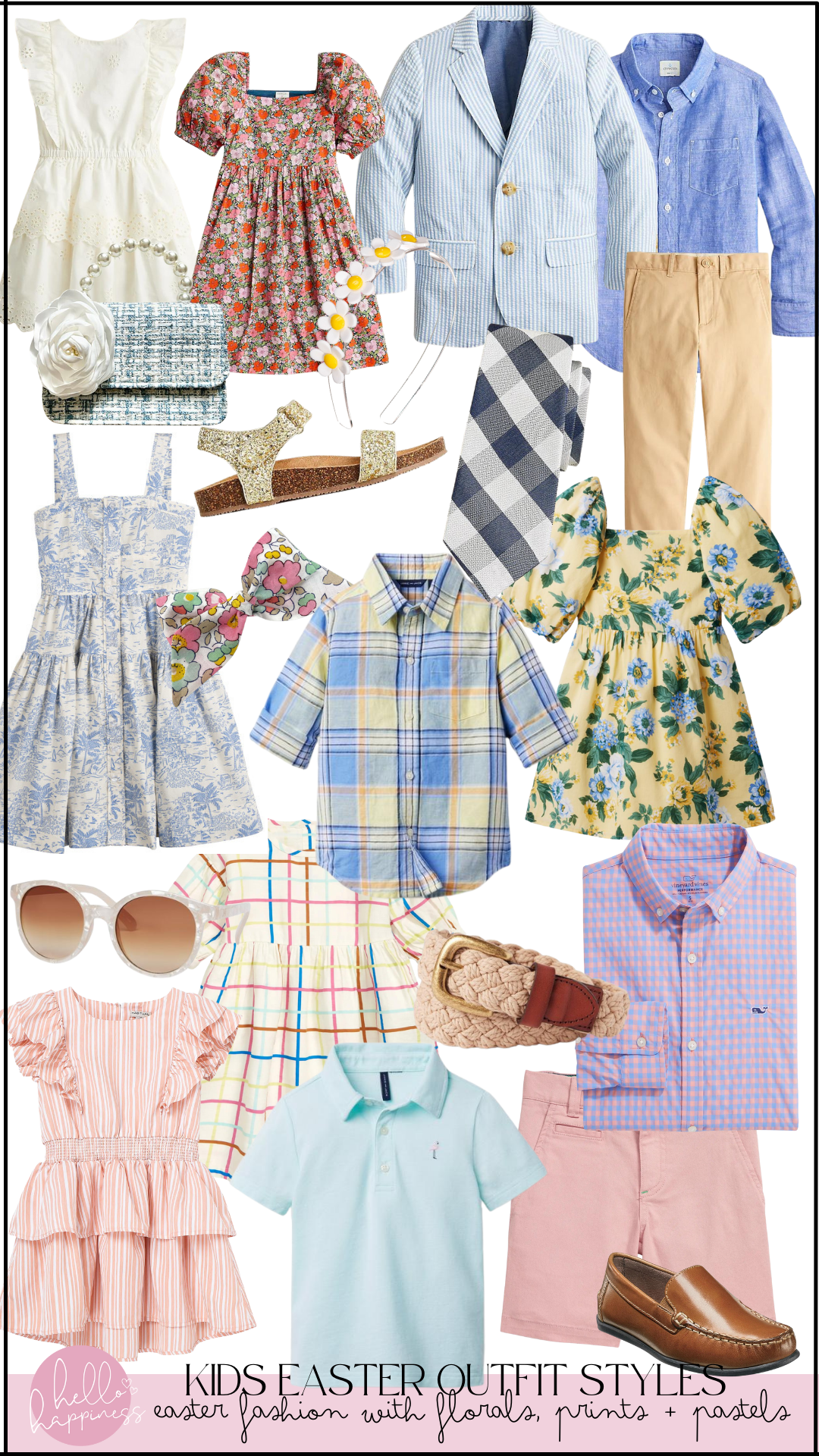 family easter outfits featured by top Nashville fashion blogger, Hello Happiness.