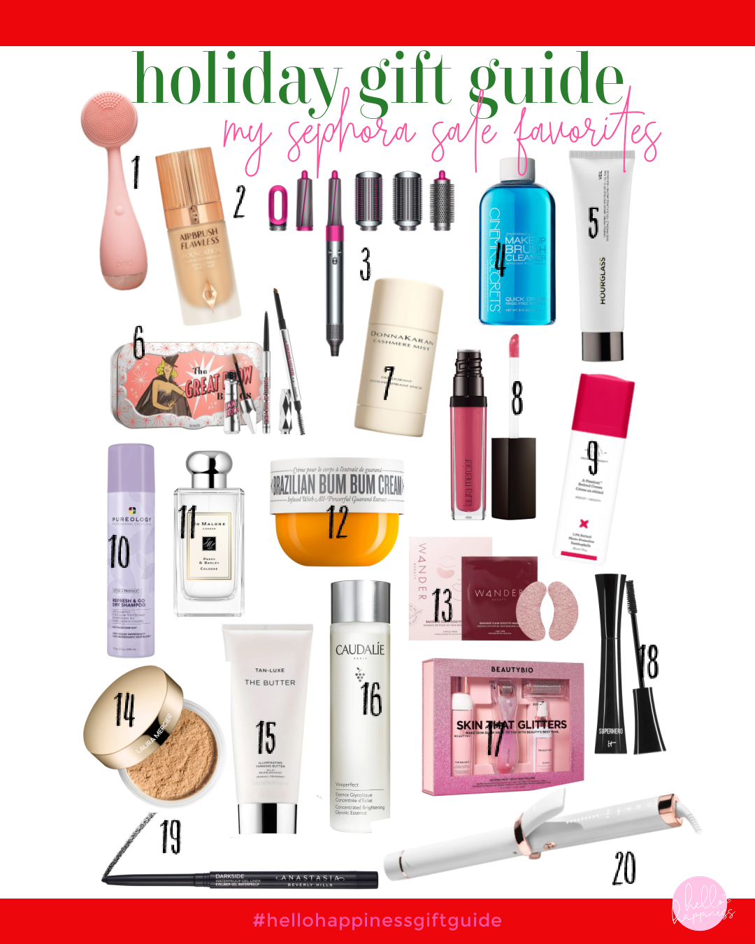 sephora beauty insider sale gift ideas featured by top Nashville life and style blogger, Hello Happiness
