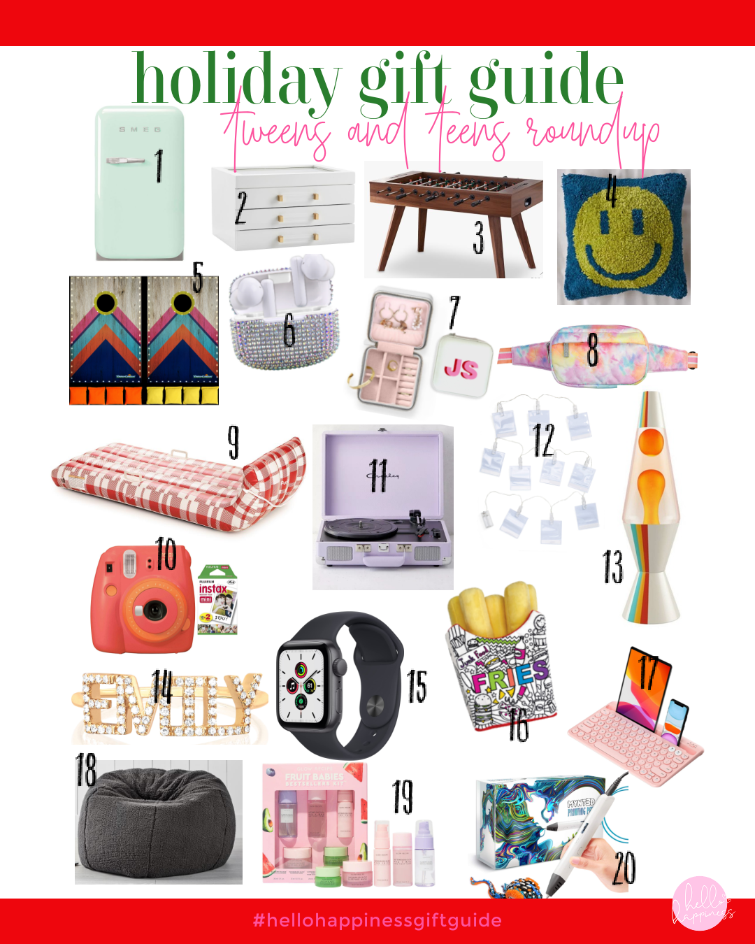 2021 holiday gift guide featured by top Nashville mommy blogger, Hello Happiness.